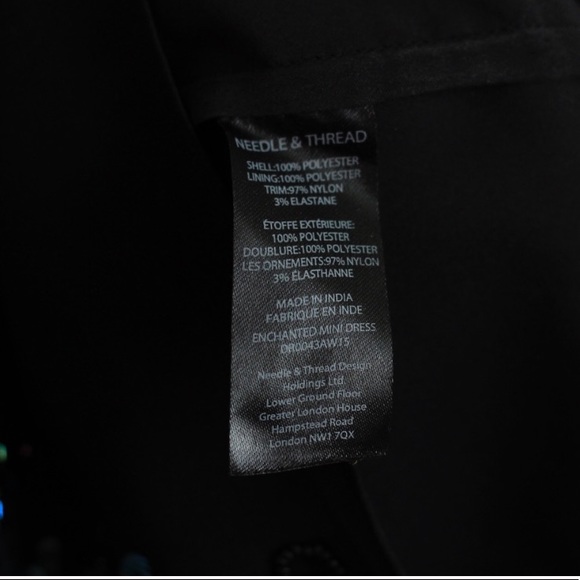 NEEDLE&THREAD GEORGETTE SEQUIN DRESS *FINAL PRICE* - Picture 8 of 12